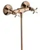 AXOR-HG-AXOR-Montreux-2-Griff-Brausearmatur-Aufputz-mit-Kreuzgriffen-Polished-Red-Gold-16560300 gallery number 1